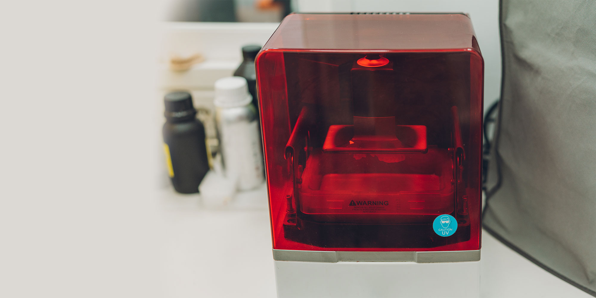 In-house dental laboratory where implant restorations are designed and finished